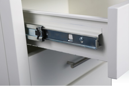 BLACKCOMB 3-drawer Steel Cabinet, Ivory